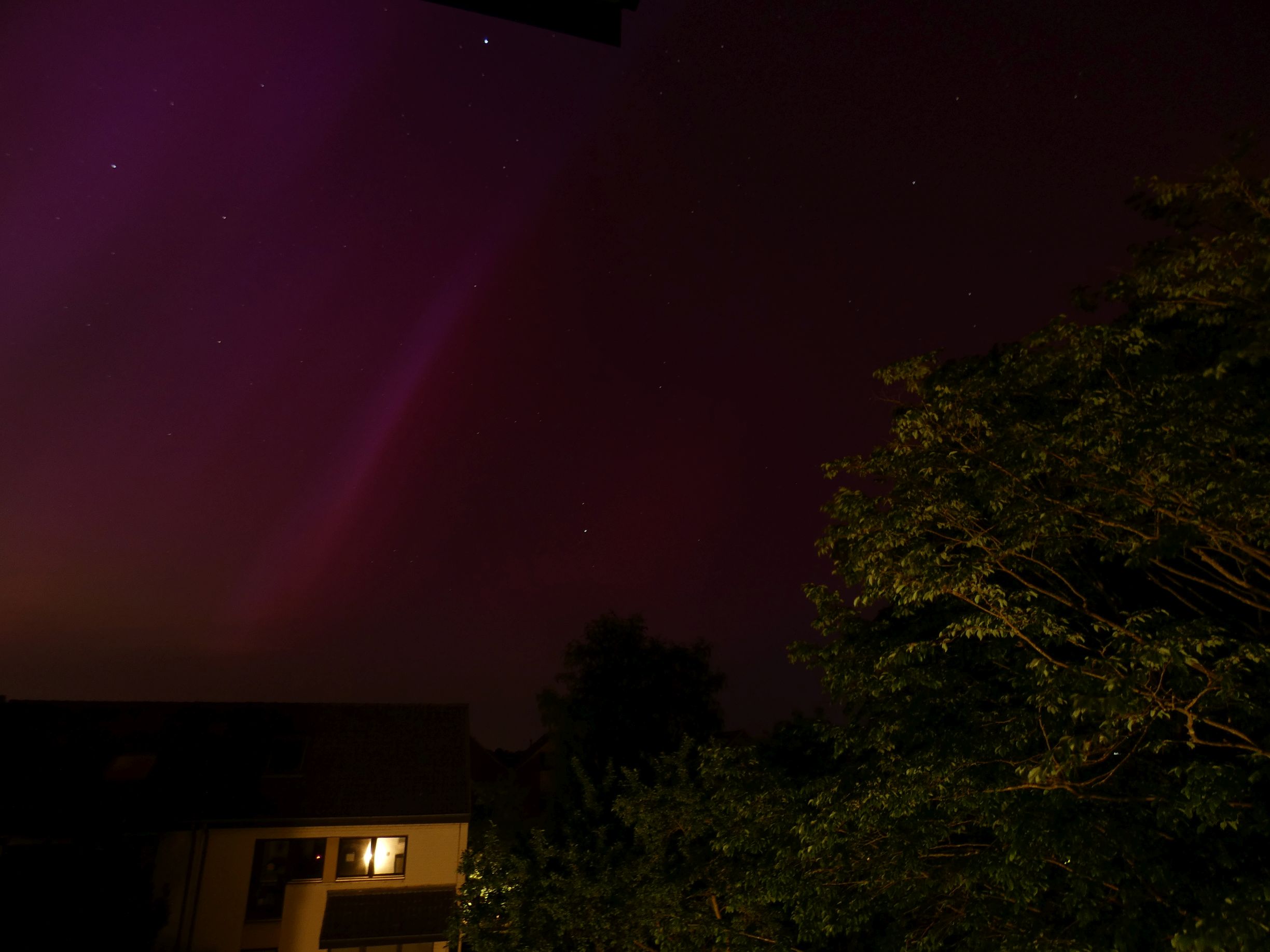 Polarlichternis vom 11.5.2024 Foto fehlt